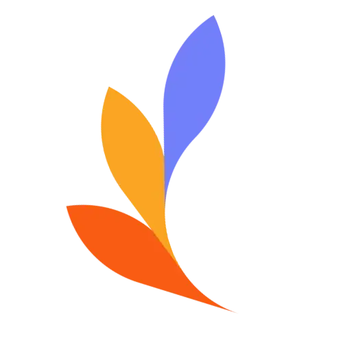 Logo Lemokili sans fond, avec des feuilles stylisées représentant une identité graphique sobre, naturelle et inclusive.